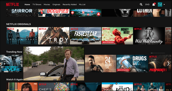 preparar videos en Netflix